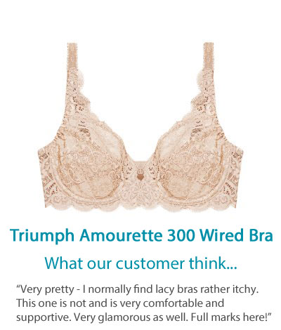 Triumph Amourette Underwired Bra - White