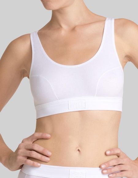 Comfort Stretch Pull On Bra-Sports Style Soft Stretch Cup-10